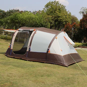 Hot Sale Large Space Waterproof Pop All Season Air Inflatable Outdoor Camping Tent for Family Traveling Hiking