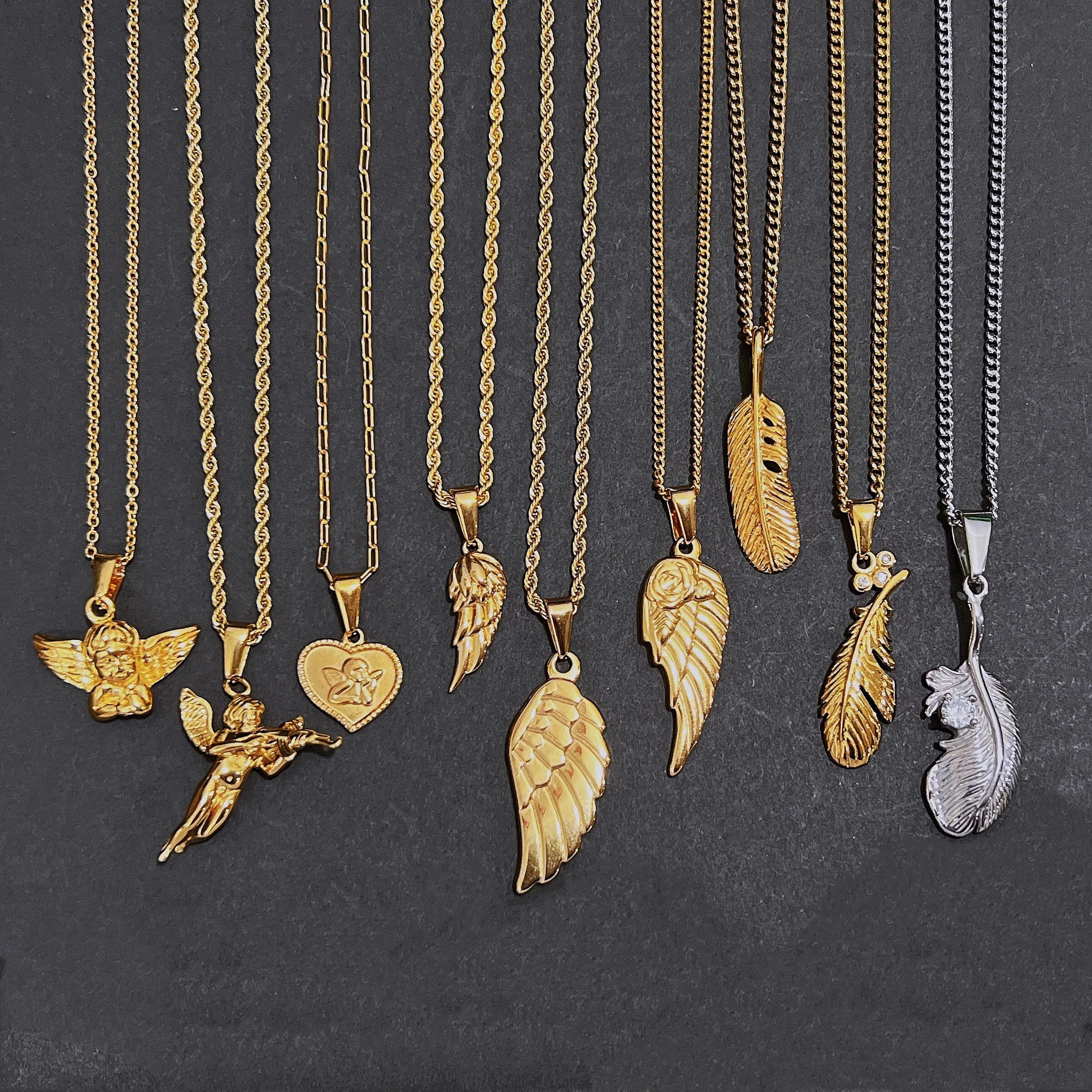 Collana Uomo Con Pendente Eroi Film | Acciaio Inossidabile, Regalo Per Fan - Foto 3