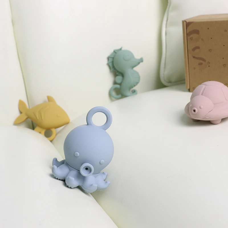Paisen Silicone Floating Bathtub Ocean Animal Octopus Fish Turtle