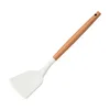 Wooden handle-spatula