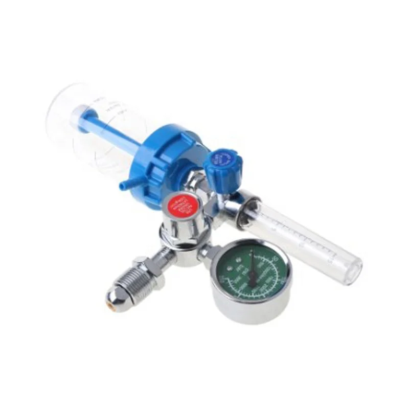 Low MOQ oxigen flow meter medical flow meter with air flow regulation valve