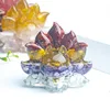 colorful No. 14 Red Beryl + Citrine + Spodumene +