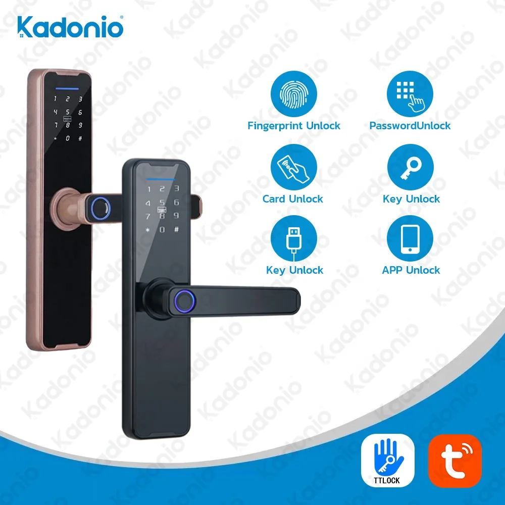 China 610&620-Tuya Smart Locks / Fingerprint Password Key Card