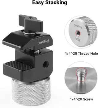 SMALLRIG Removable Counterweight 200g for DJI Ronin S/Ronin RS 2 / Ronin-SC/Ronin RSC 2 and for Zhiyun Gimbal Stabilizers  2285 detail image