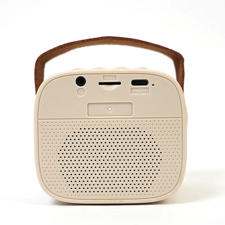 New Mini Portable Bluetooth Speaker With Wireless Microphone Music Player Toys Gifts for Boys Girls