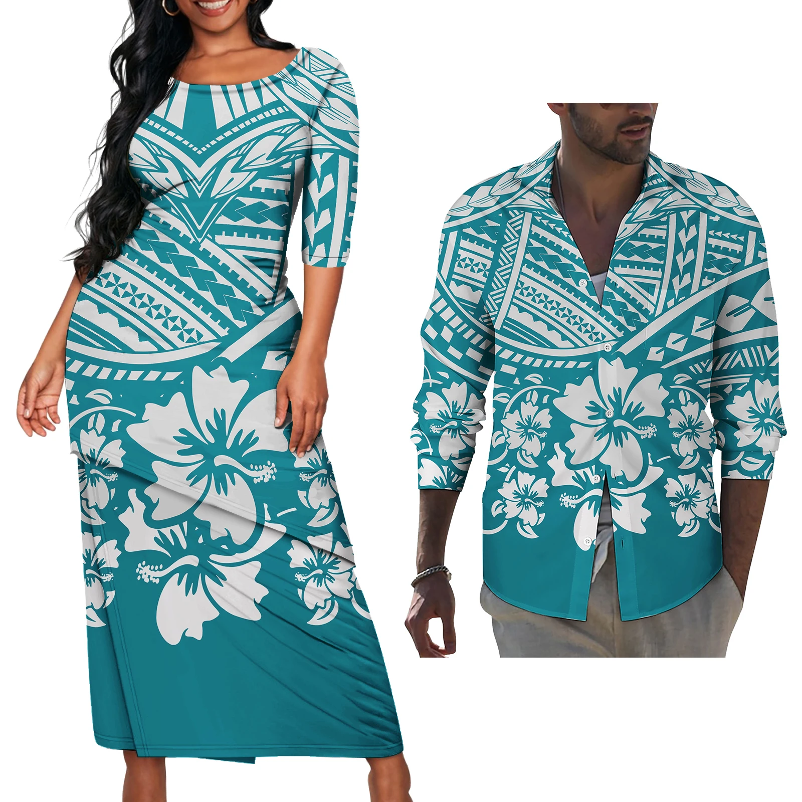 white christmas dresses 1971 Polynesian 204 Sewing Pattern Vintage Muu Muu Dress – Modig