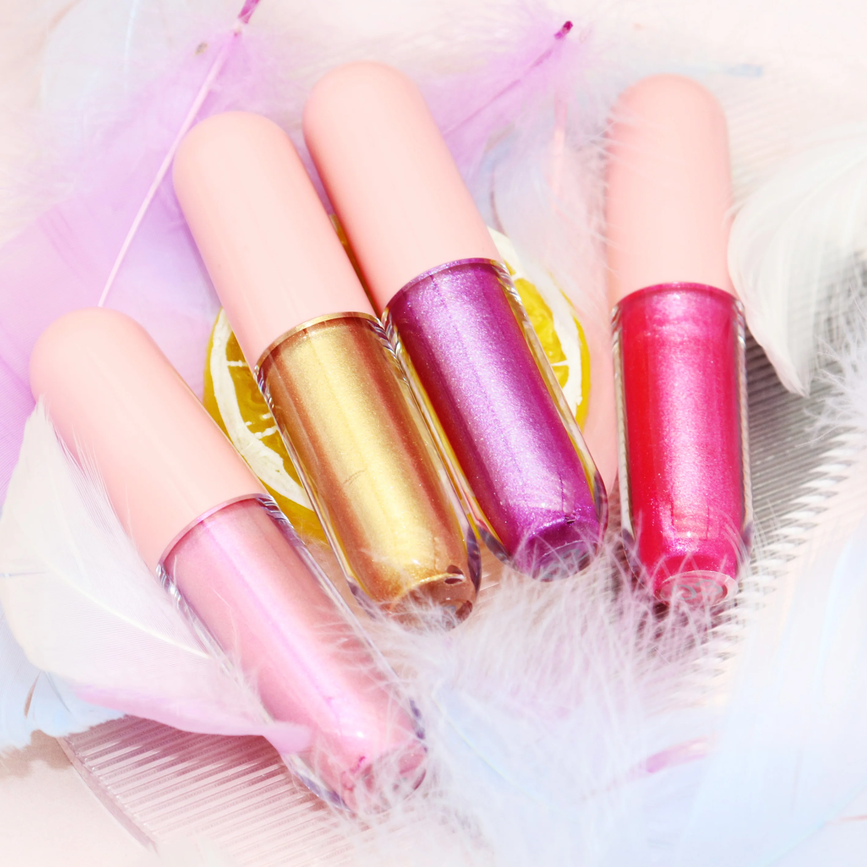 Оптовая продажа, фирменная торговая марка, глянцевый блеск для губ, водостойкий стойкий блеск для губ