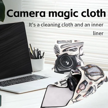 KALIOU New Arrival B054 Camera Protective Wrap Magic Storage Cloth Camera Clean Protection detail image