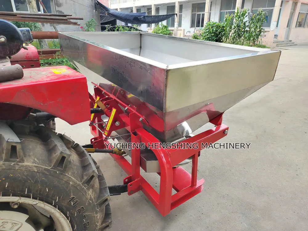 Agricultural 500L 1000L Stainless Steel Fertilizer Spreader for Tractor