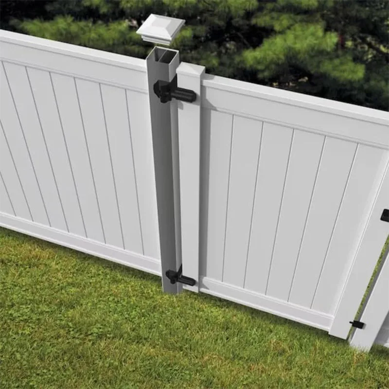 Recinzione In Vinile Bianco 213x91 Cm – 2 Pannelli Con 34 Picchetti Curvi Per Giardino, Cortile, Piscina E Portico