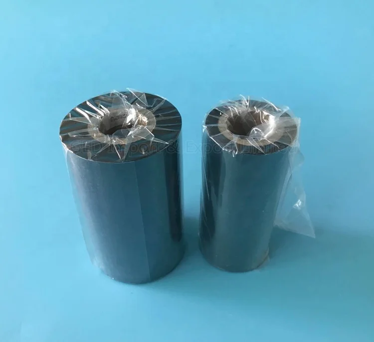 2020 горячая распродажа 10 см * 100 м черная лента смесь смолы углеродная лента цена для цветной железной пришивки этикетки имя стикер Принтер в наличии