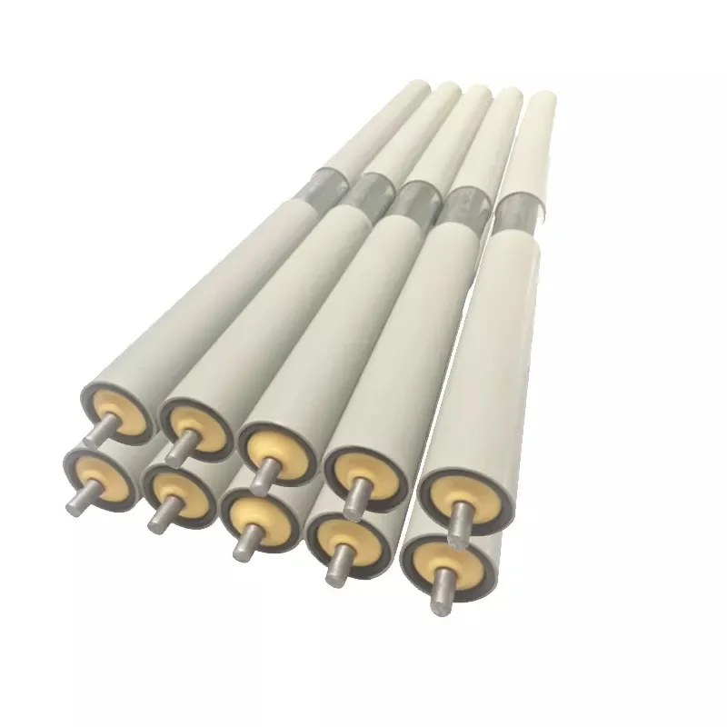 Hongrui High Quality Zinc Plated Carbon Steel Double Sprocket Conveyor Roller