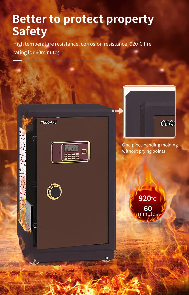 CEQSAFE China Manufacturer Cheap Metal Fireproof Safe Box for Home and Office manufacture