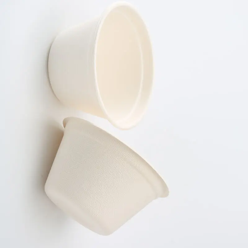 Cheesy Bowls Sugarcane Salad Biodegradable Soup Bowl With Lid