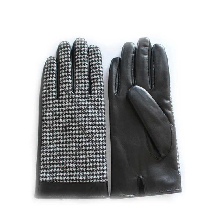 Фабрика BSCI оптовая продажа высококачественные зимние мужские кожаные перчатки с рисунком оленя