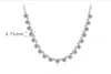 Moissanite 1.9ct +GRA Certificate White Gold Plated