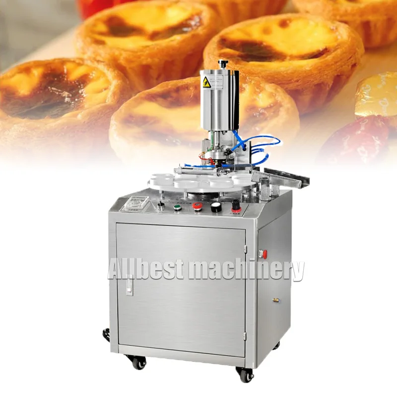 Commercial Automatic Snack Pie Crust Maker Machinery Tartlet Egg Tart