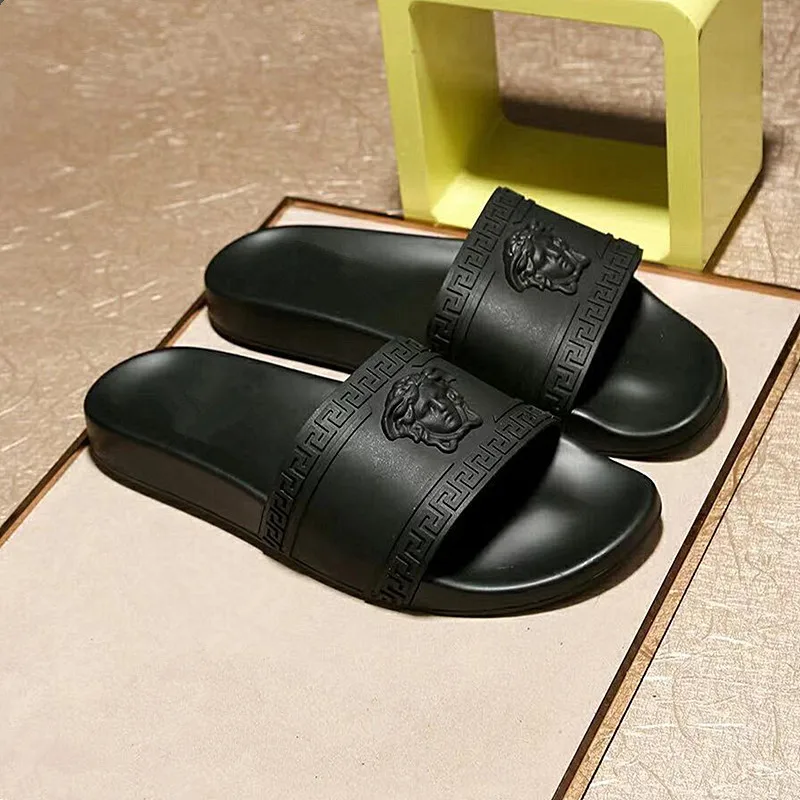 Custom Embossed Slides Footwear Summer Beach Sandals With Logo High ...