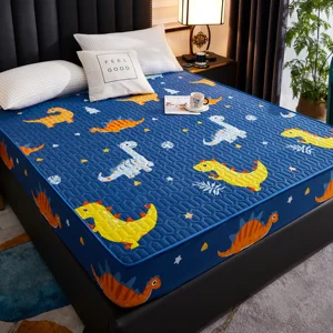 Wholesale New Arrival Cartoon Waterproof  Crib Sheets Baby Fitted
