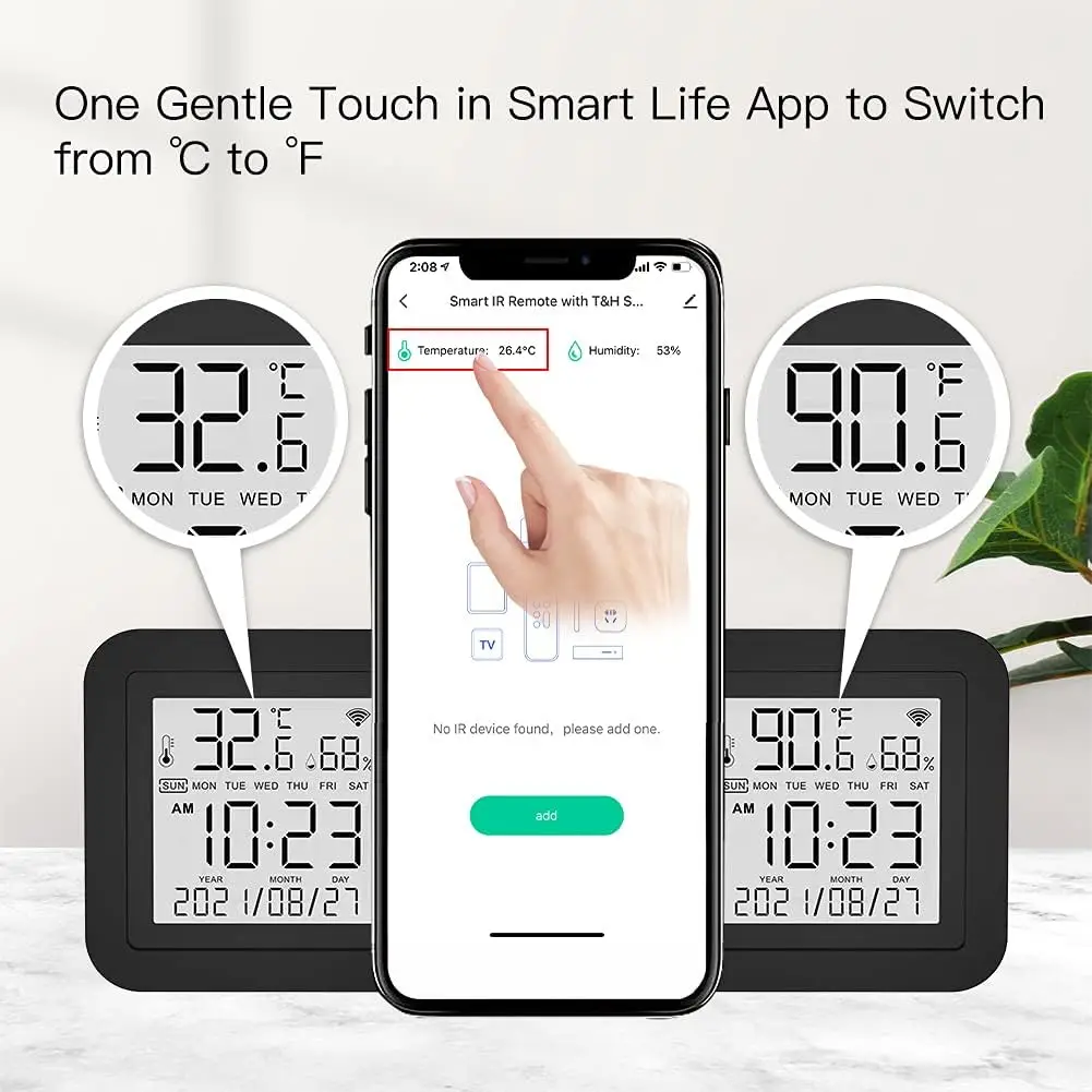 Temperature and humidity sensor