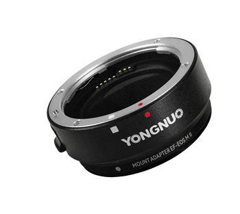YONGNUO EF-EOSM II Auto Focus Adapter Ring for Sony EF/EF-S Mount Lens to Canon EOS-M Mount Camera M5/M6/M10/M50/M100/M200 product image