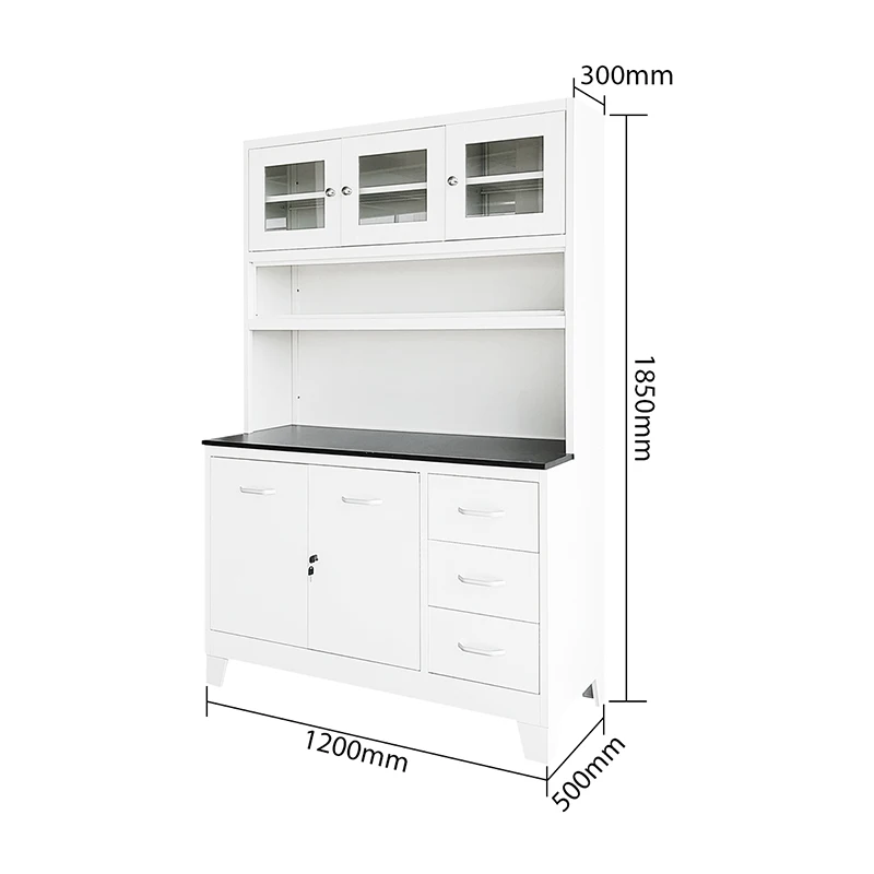 Bluewhale Modular Metal Kitchen Storage Cabinet With Customizable Feet Steel Kitchen Cupboard Made in China