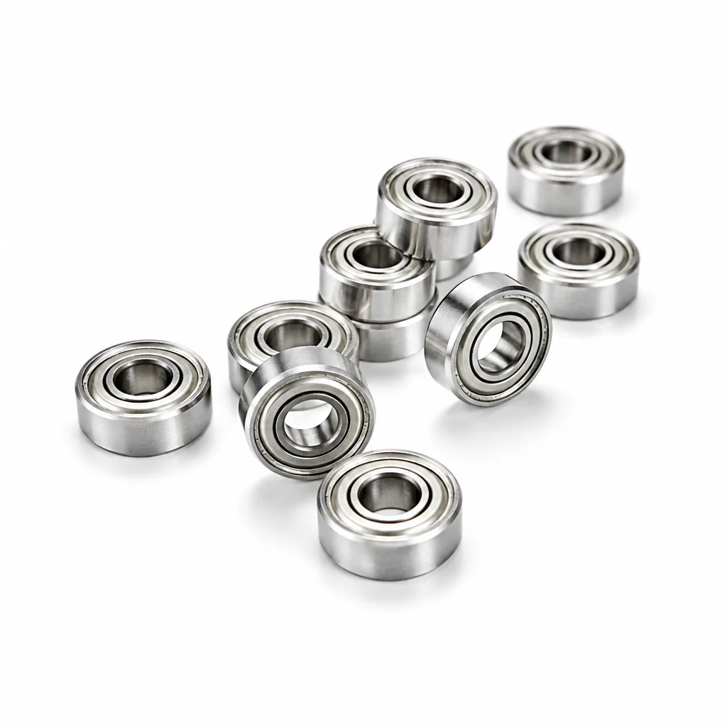 MR63、MR74、MR83、MR84、MR85、MR93、MR95（ZZ／2RS）、低騒音型ミニチュア深溝玉軸受（3×9×4mm）、歯科用機器向け