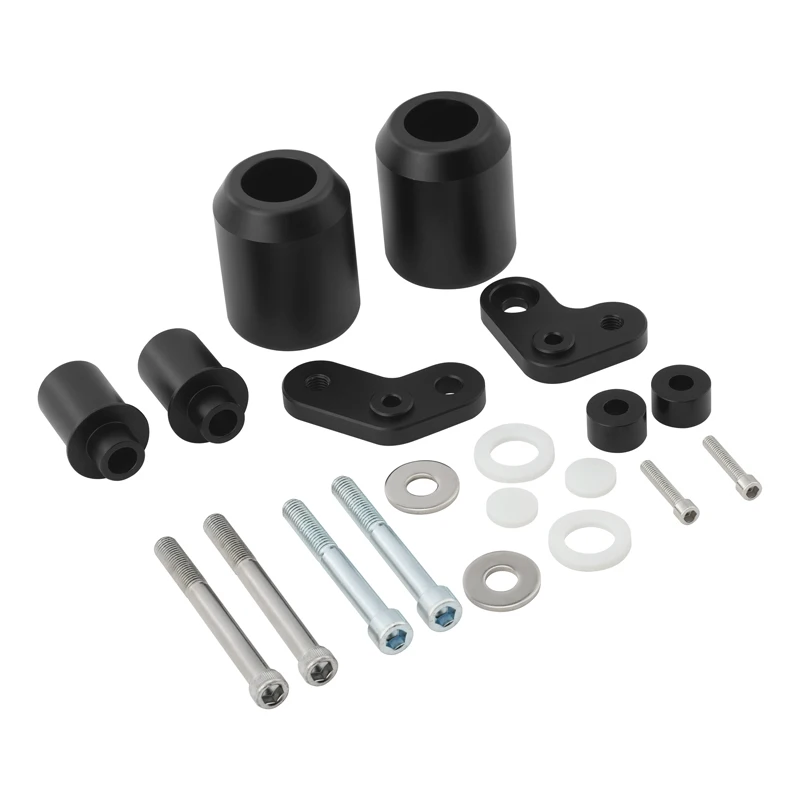 Xx-443 Black Frame Sliders - Crash Protection for Kawasaki ZX6R