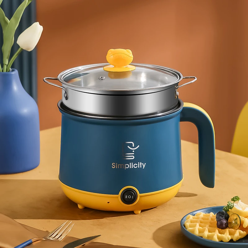 Mini Cuisinière électrique Marmite à nouilles Antiadhésive Monocouche