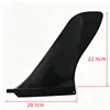 Straight blade racing fin