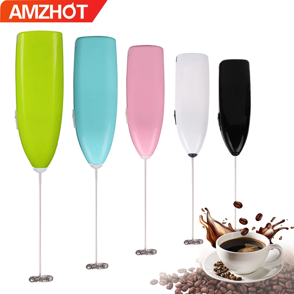 G260002 Battery Operated Portable Mini Hand Coffee Blender Plastic