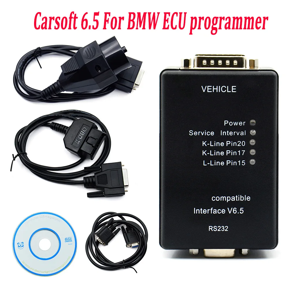 Professional Diagnostic Tool for  Carsoft 6.5 Carsoft V6.5 for  MCU--E30/ E31/E32/E34/E36/E38/E39/E60/E65