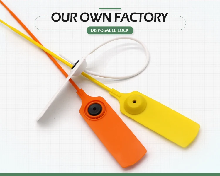 Ydps087 Pull Tight Security Plastic Seal With Logo Security Seals