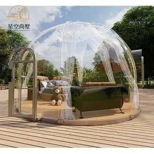 Igloo Transparent Geodesic Camping Dome Tent House