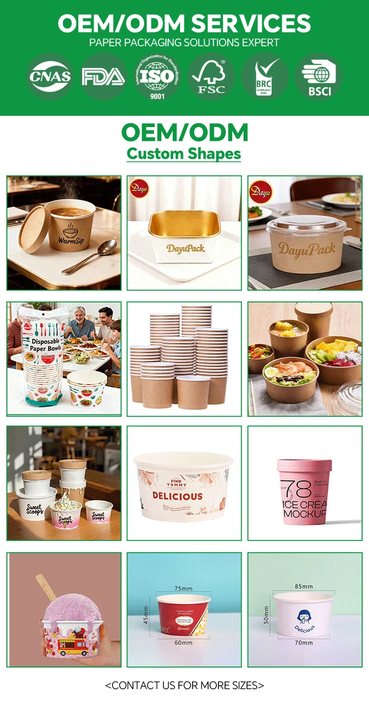 Custom Printed Kraft Paper Lunch Boxes, Soup Bowls & Coffee Cups | Eco ...