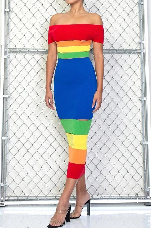 bodycon frock dress