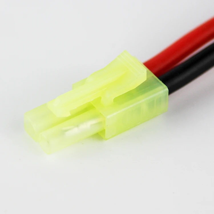 4-Pack TRX To Tamiya RC Connector Adapters - 14AWG Wire, 2 Inch, Male/Female Set