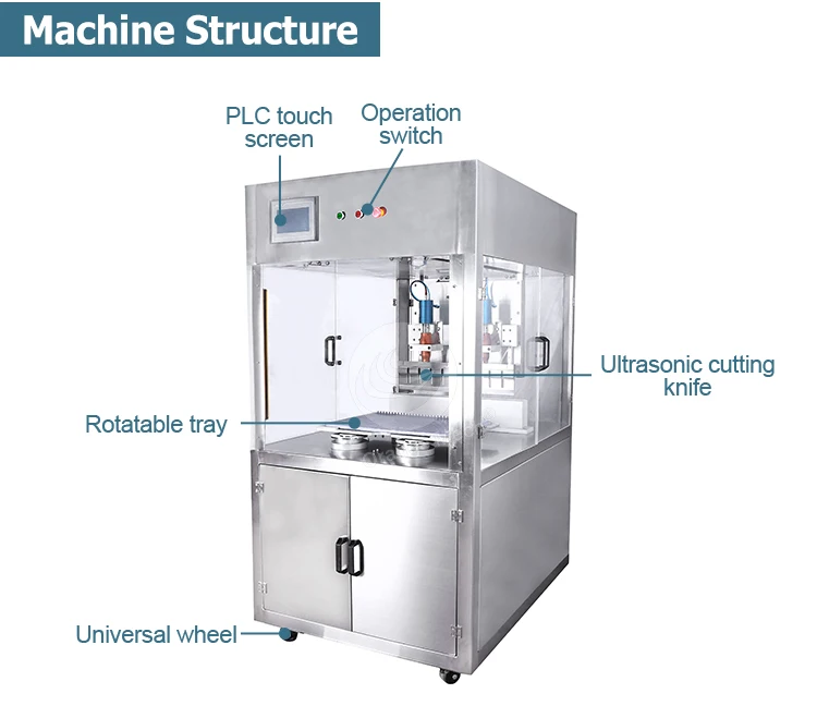 ORME Industry Ultrasonic Cake Cutter Slicer Square Sheet Cake Food Cut Machine Bakery