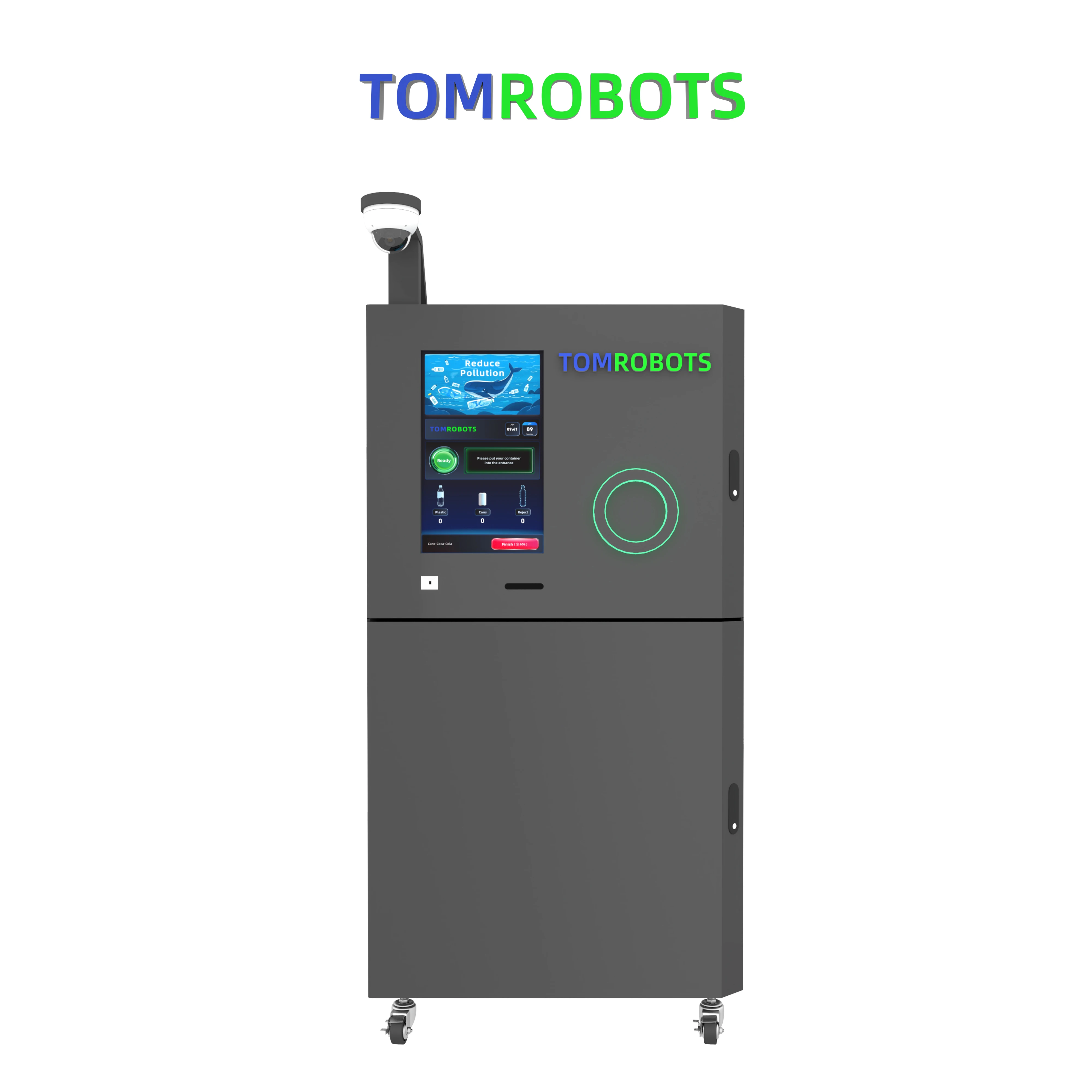 RVM for Recycling Boxes Cans and Bottles Can Be Recycled with Bar Code Scanner Only for Middle East and Africa