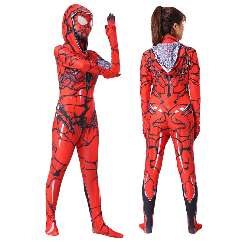 New Design Super Hero Spider-Woman Spider Venom Costume Gwen Stacy Cosplay Costume Sexy Jumpsuit Halloween New Design Super Hero Spider-Woman Spider Venom Costume Gwen Stacy Cosplay Costume Sexy Jumpsuit Halloween