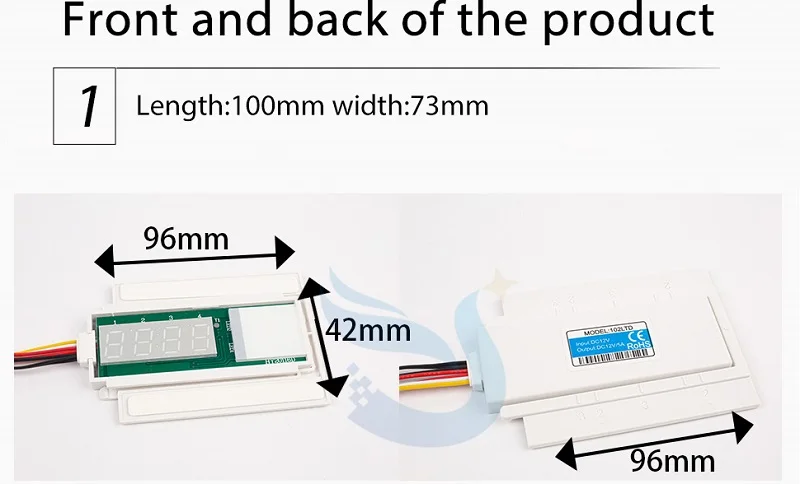 Bathroom Anti Fog Dimmer Switch Single Double Color Led lights Sensor Touch Switch With Time Temperature supplier