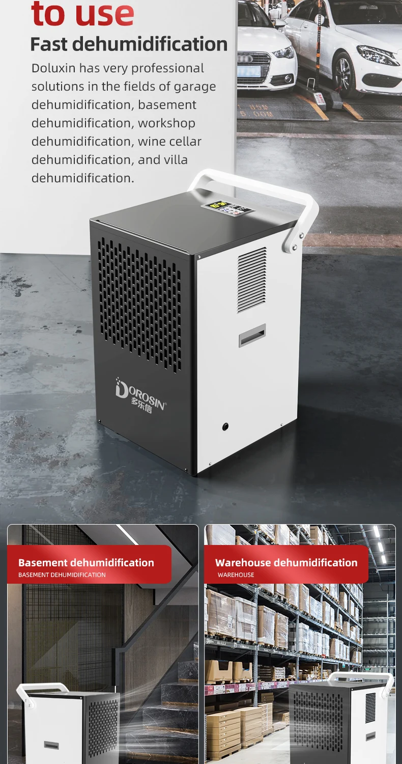 Dk90 Dorosin Portable Commercial Industrial Dehumidifier With Handle