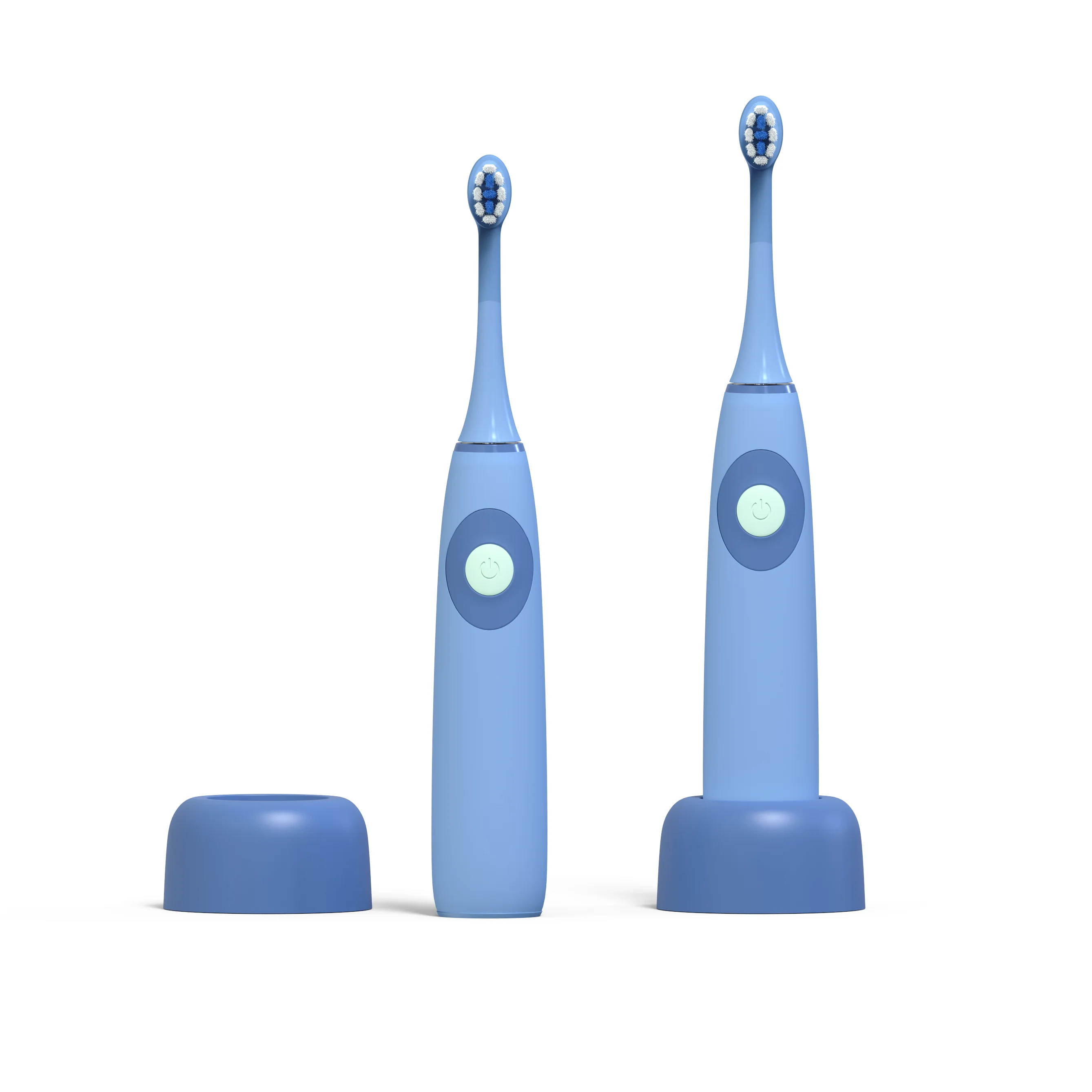 2024 Seago New Arrival Customized IPX7 Silicone Wireless Charging Cute Kids Electric Sonic Toothbrush