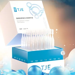 Single-Use Recombinant Collagen Natural Skincare for Brightens Skin Tone Hydrates Moisturizes Resists Oxidation Liquid