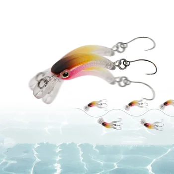New 1.2g 4cm Mini Floating Minnow Insect Bait Fishing Lure Unprinted Hard ABS Artificial Crankbait Wobbler Saltwater Fish Carp – Minnow – view 3