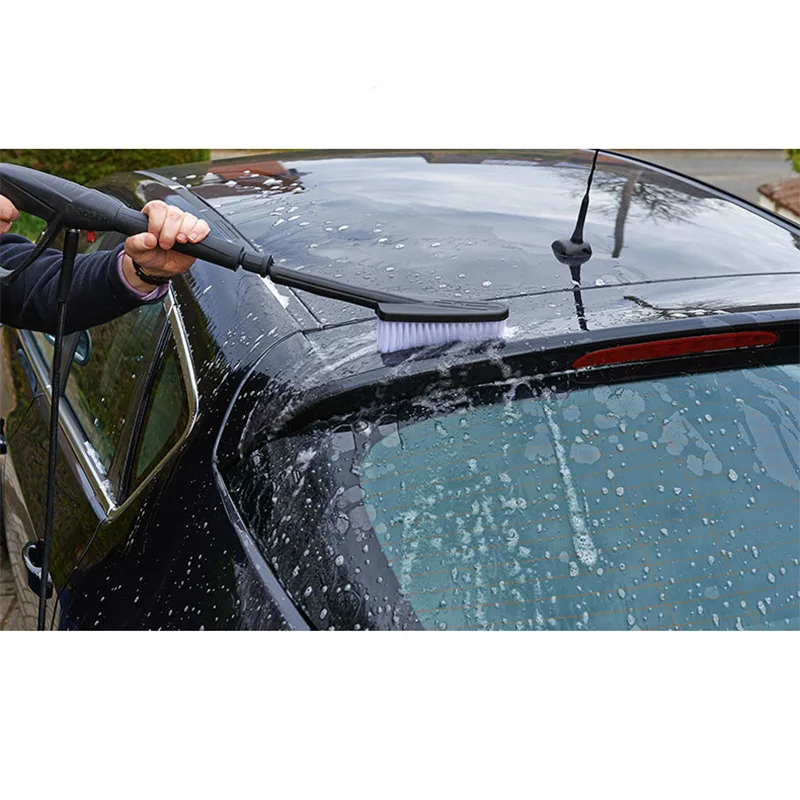 Rotating Round Brush Water Cleaning Washing Brush High Pressure Washer