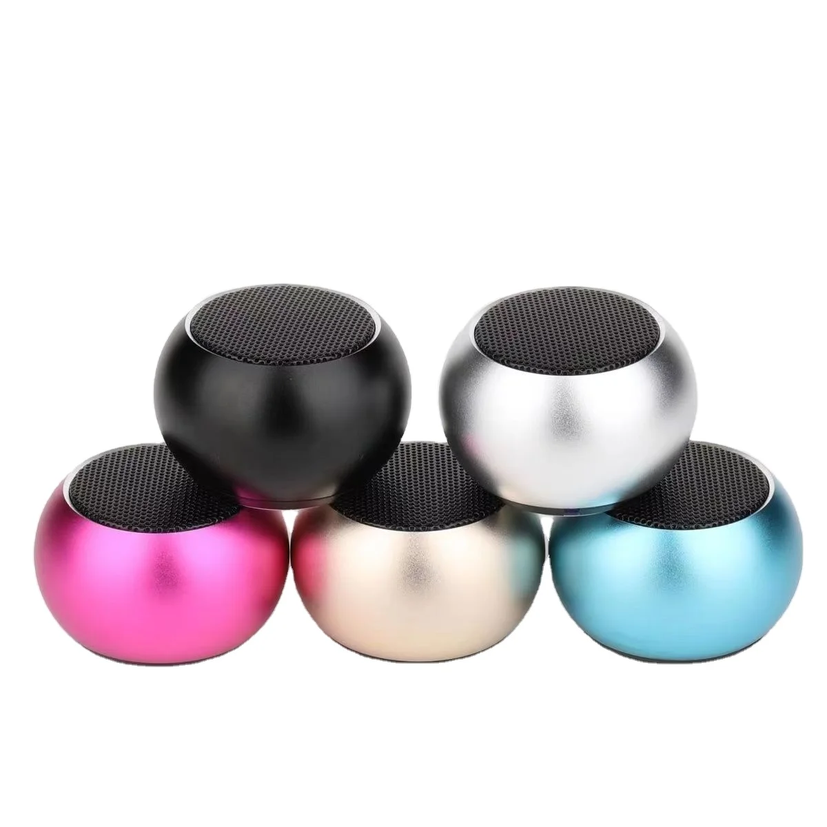Factory Direct Portable Mini Speaker Tiny Wireless Bluetooth Speaker TWS Pairing Sound Box for Hiking Room Bike Car
