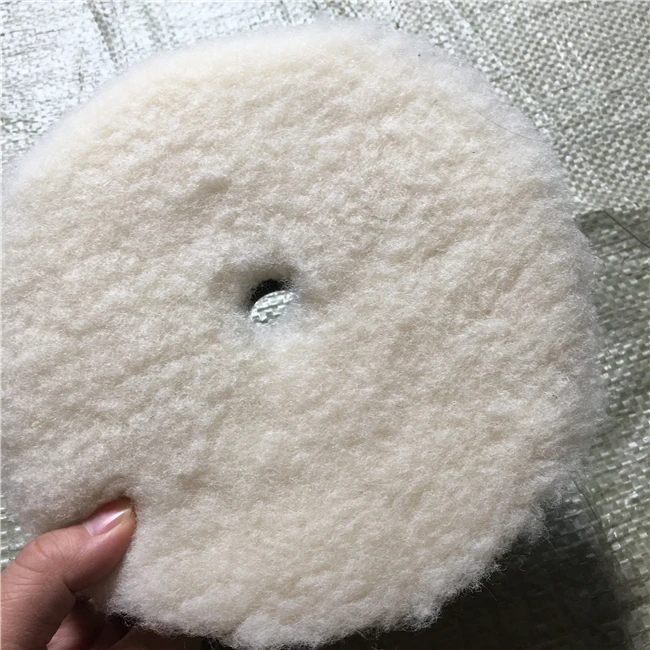 Rotary Polisher Sheepskin Polish Buffing Pad Car Detailing Buy Car Detailing,Polish Buffing