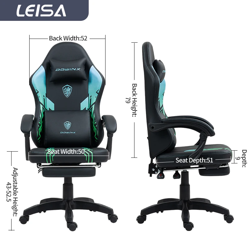 10 Year Production Experience Adjustable Adult 140 Degree Office Swivel Computer Gaming Chair with Beautiful Printing Pattern