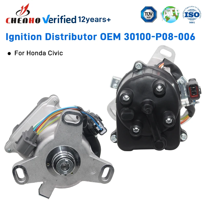 New DISTRIBUTOR FITS HONDA CIVIC 30100-P08-006